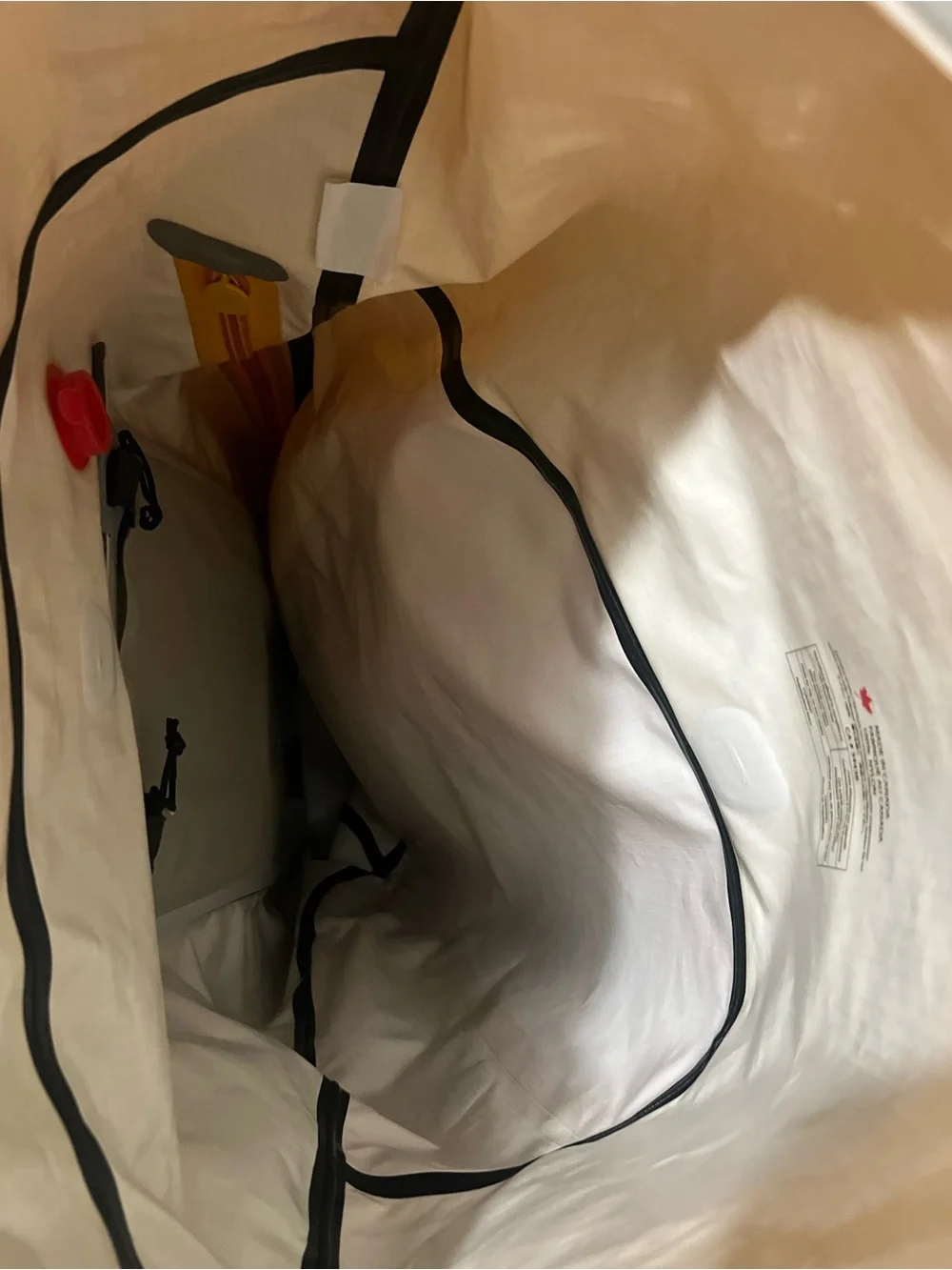 Arc'teryx Orange and Yellow Technical Expedition Backpack